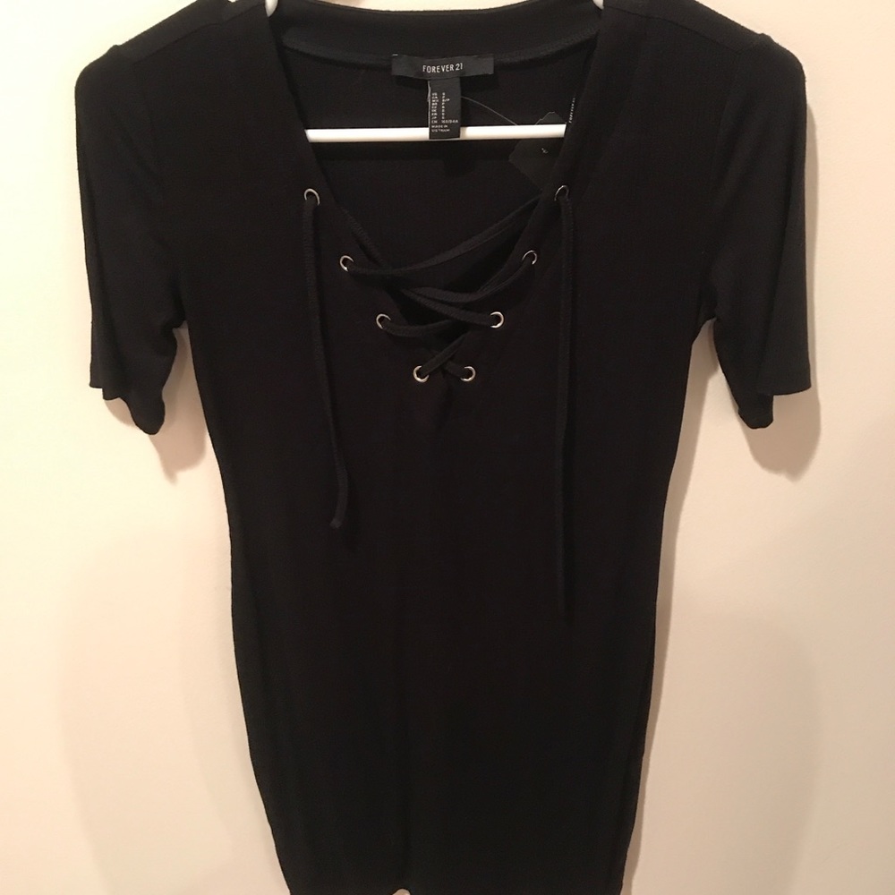 black dress